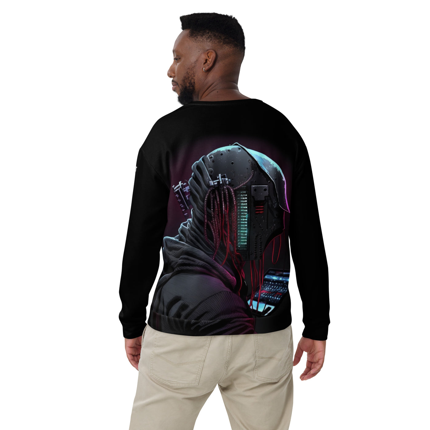 Cyberware assassin v4 - Unisex Sweatshirt ( Back Print )