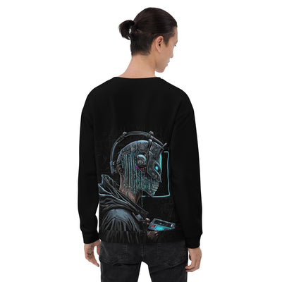 Cyberware assassin v5 - Unisex Sweatshirt ( Back Print )