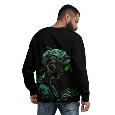 Cyberware assassin v8 - Unisex Sweatshirt ( Back Print )