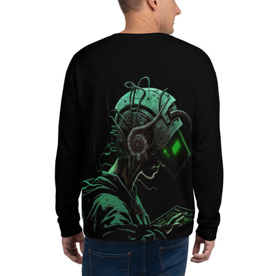 Cyberware assassin v8 - Unisex Sweatshirt ( Back Print )
