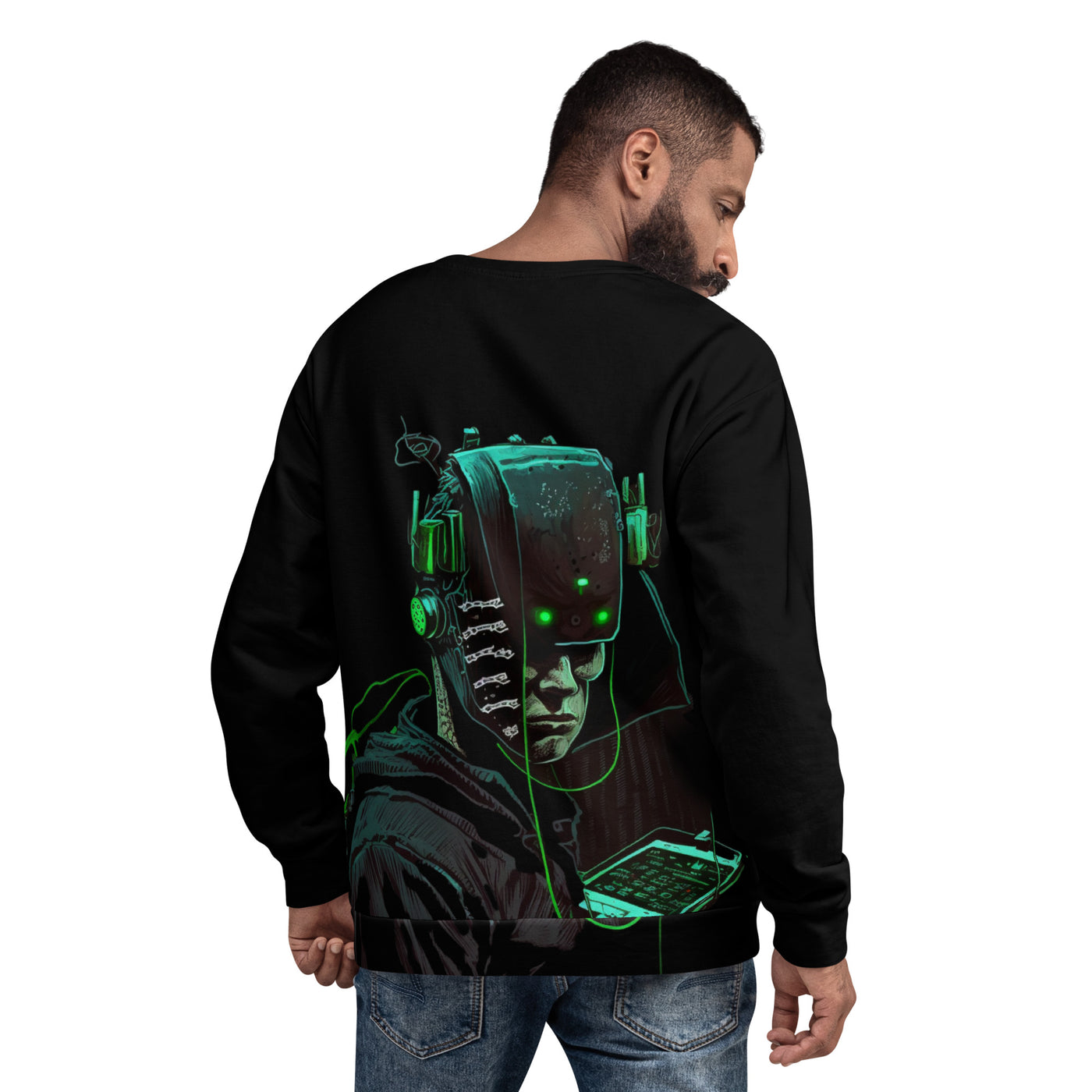 CyberWare Assassin V9 - Unisex Sweatshirt ( Back Print )