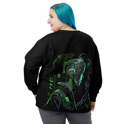 CyberWare Assassin V10 - Unisex Sweatshirt ( Back Print )