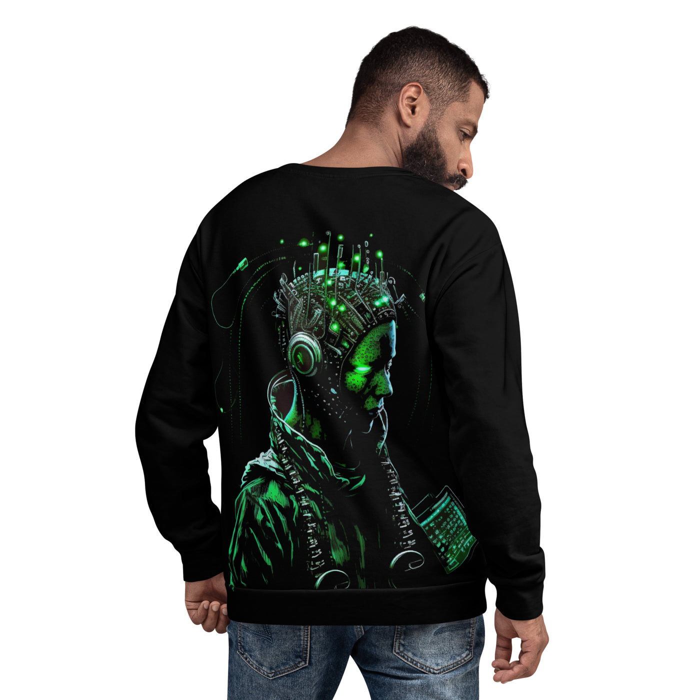 CyberWare Assassin V12 - Unisex Sweatshirt ( Back Print )