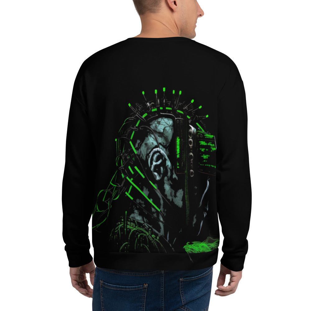 CyberWare Assassin V13 - Unisex Sweatshirt ( Back Print )