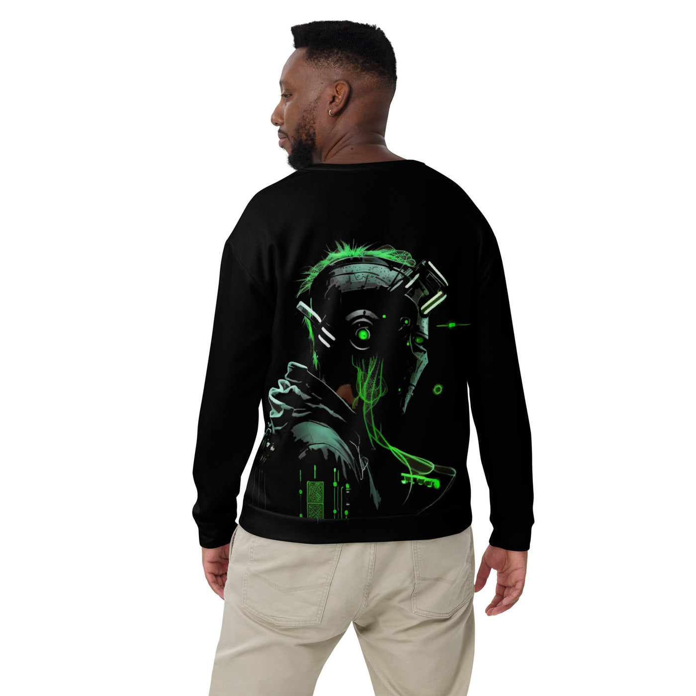 CyberWare Assassin V14 - Unisex Sweatshirt ( Back Print )