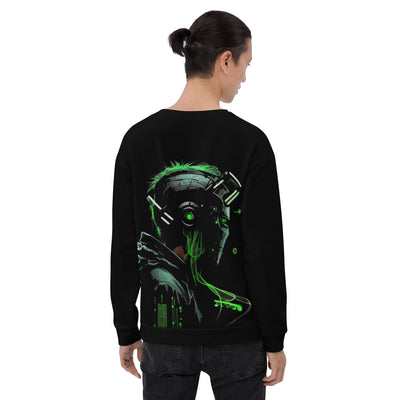CyberWare Assassin V14 - Unisex Sweatshirt ( Back Print )