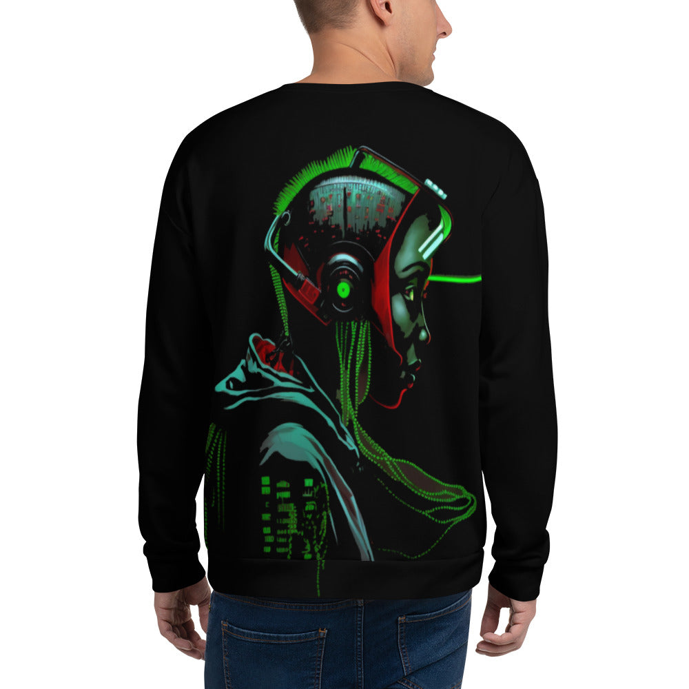 CyberWare Assassin V15 - Unisex Sweatshirt ( Back Print )