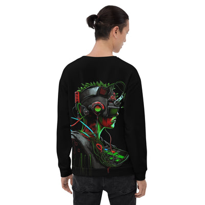 CyberWare Assassin V17 - Unisex Sweatshirt ( Back Print )