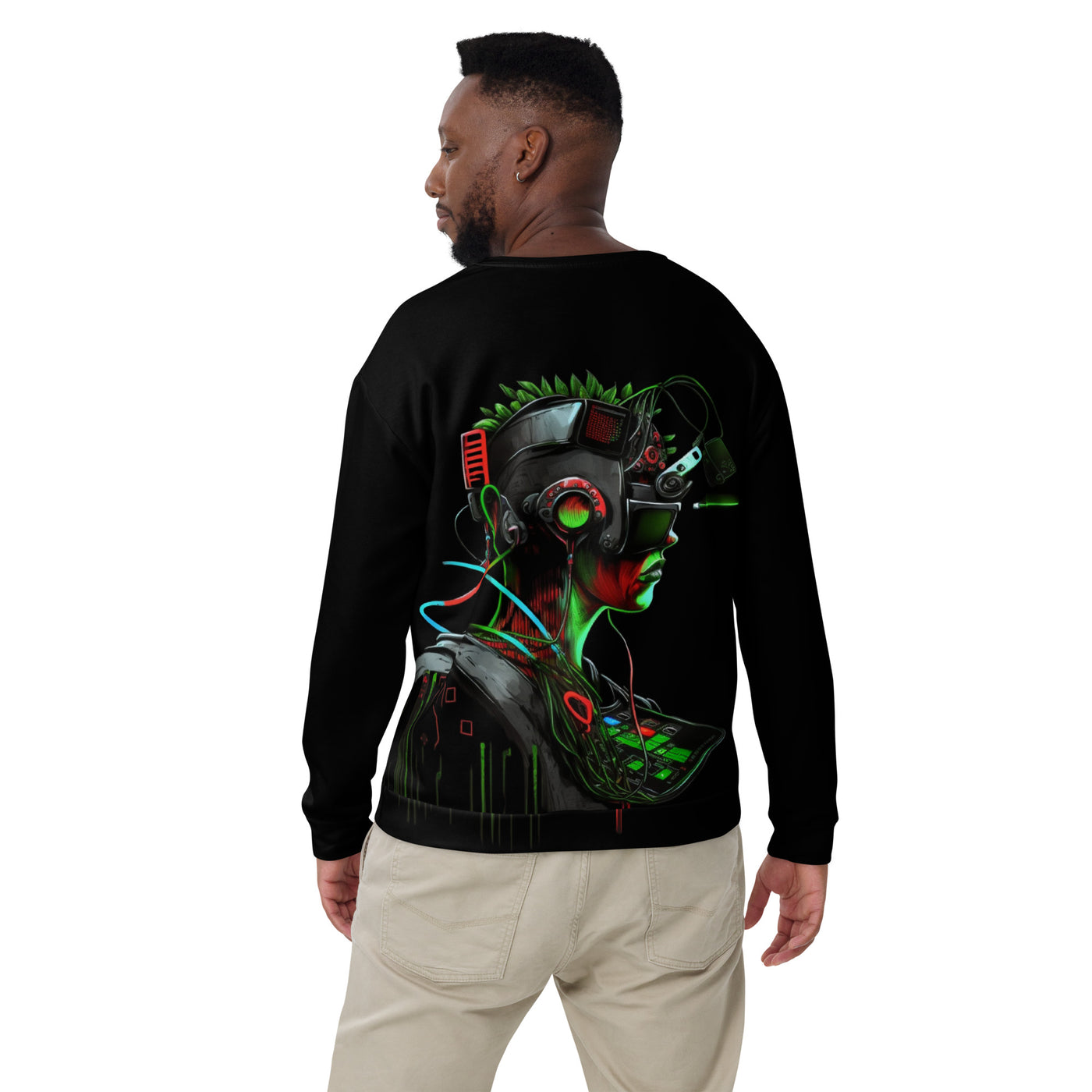 CyberWare Assassin V17 - Unisex Sweatshirt ( Back Print )