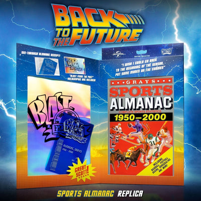 Back to the Future Part II "Grays Sports Almanac" prop replica by MyHackerTech