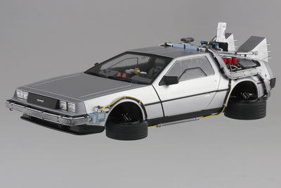 Back to the Future Part II DeLorean Time Machine 1:24 Scale Model Kit by MyHackerTech