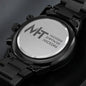 MyHackerTech - Black Chronograph Watch (Premium Box) by MyHackerTech