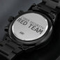 Cyber Security Red Team - Black Chronograph Watch ( Premium Box) by MyHackerTech