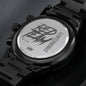 Cyber Security Red Team V10 - Black Chronograph Watch ( Premium Box) by MyHackerTech