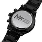 MyHackerTech - Black Chronograph Watch (Premium Box) by MyHackerTech
