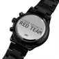 Cyber Security Red Team - Black Chronograph Watch ( Premium Box) by MyHackerTech