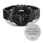 Artificial Intelligence Engineer - Black Chronograph Watch (Premium Box) by MyHackerTech
