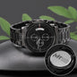 MyHackerTech - Black Chronograph Watch (Premium Box) by MyHackerTech