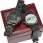 MyHackerTech - Black Chronograph Watch (Premium Box) by MyHackerTech