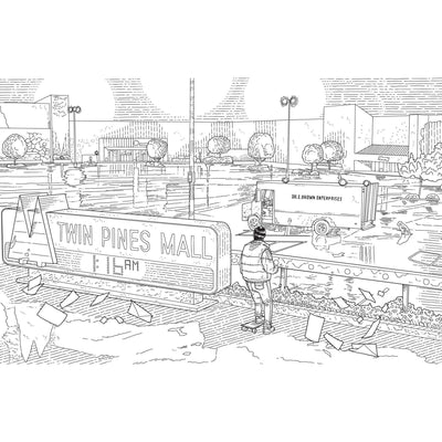 Back to the Future: The Official Coloring Book by MyHackerTech