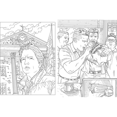 Back to the Future: The Official Coloring Book by MyHackerTech