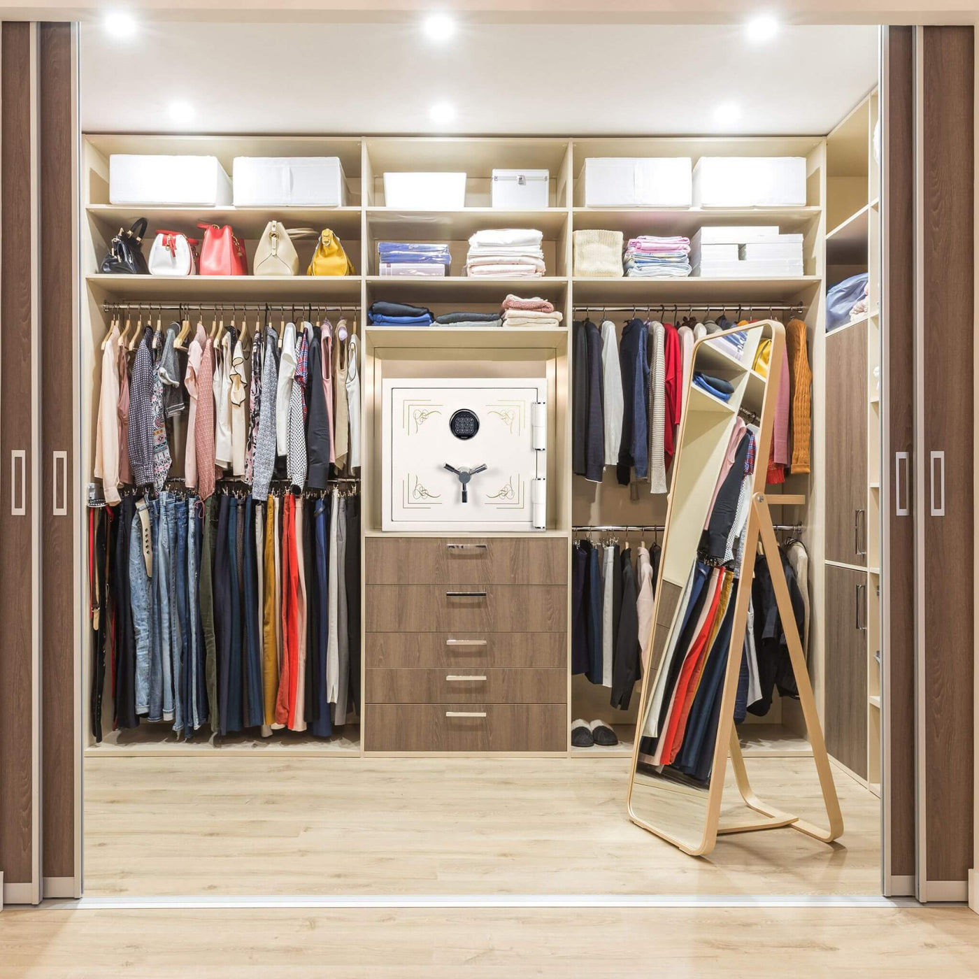 Barska 1.91 CF White Fireproof Jewelry Safe With Digital Keypad Lock (SAK42861)