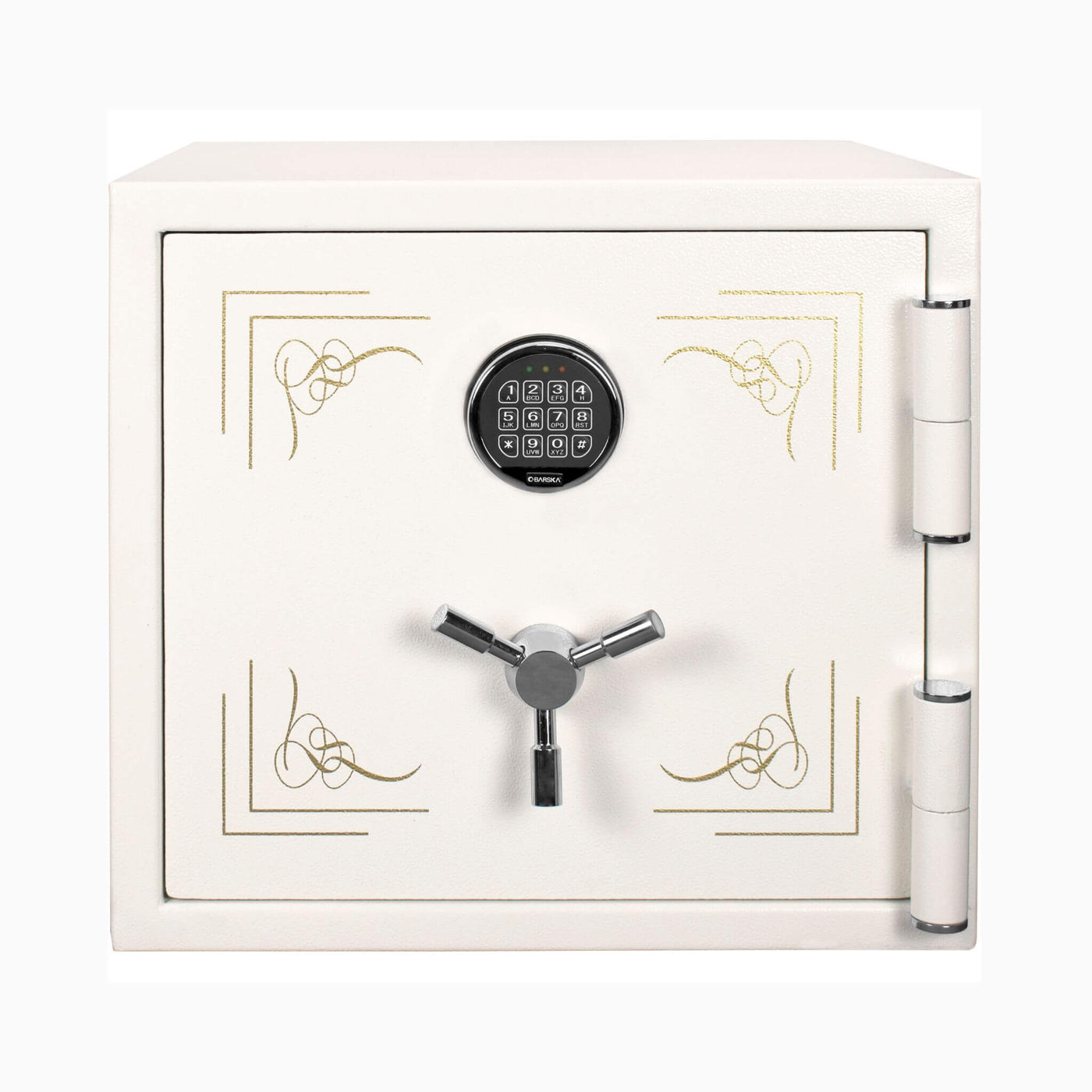 Barska 1.91 CF White Fireproof Jewelry Safe With Digital Keypad Lock (SAK42861)