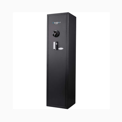 Barska 4.33 CF Heavy-Duty Rifle Gun Safe With Biometric And Digital Keypad Access (SAK80356)