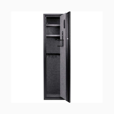 Barska 4.33 CF Heavy-Duty Rifle Gun Safe With Biometric And Digital Keypad Access (SAK80356)