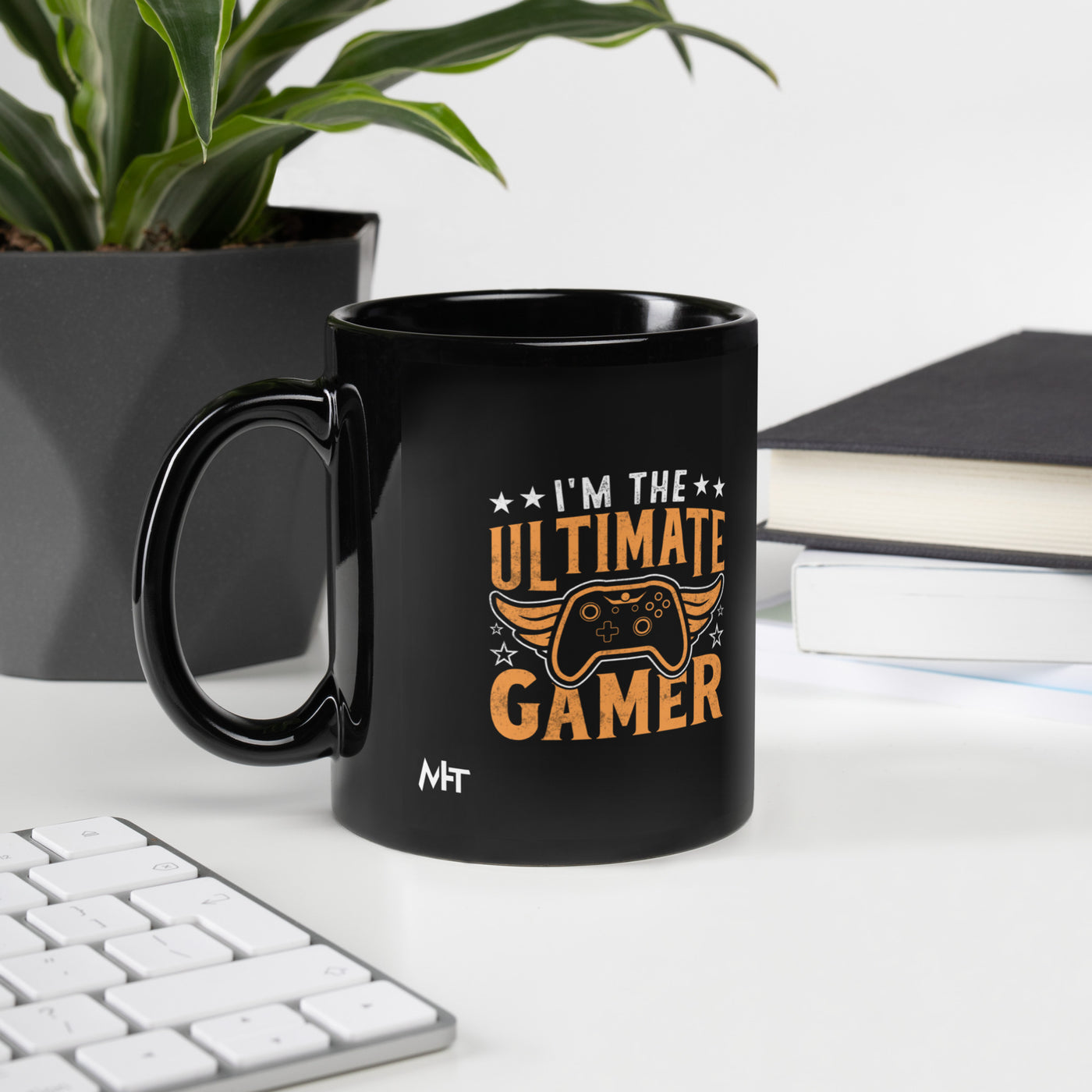 I am the Ultimate Gamer - Black Glossy Mug