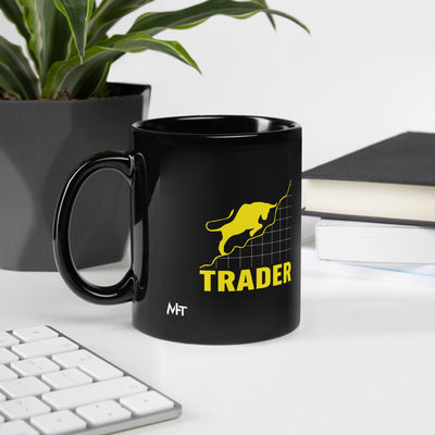 Trader - Black Glossy Mug