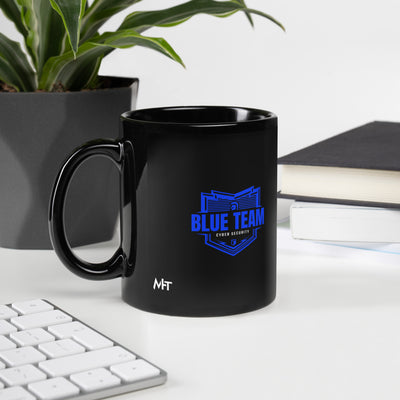Cyber Security Blue Team - Black Glossy Mug
