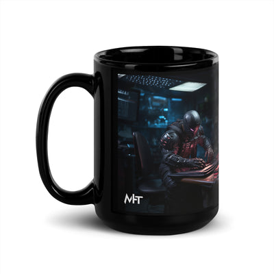 CyberArms Warrior v6 - Black Glossy Mug