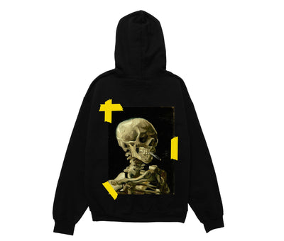 Skull Artwork Hoodie by MyHackerTech