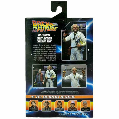 NECA Back to the Future 7" Scale Action Figure - Ultimate Doc Brown (1985 "Hazmat Suit") by MyHackerTech