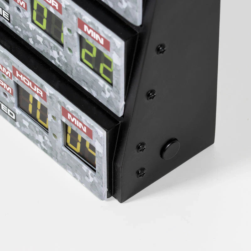 Back to the Future DeLorean Time Circuits 3D Desk Lamp / Wall Light by MyHackerTech