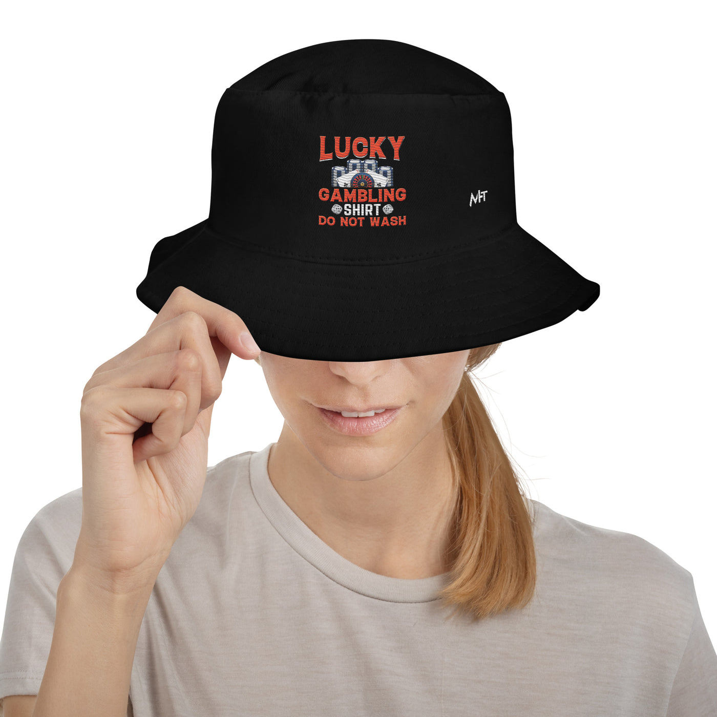 Lucky Gambling Shirt: Do Not Wash - Bucket Hat