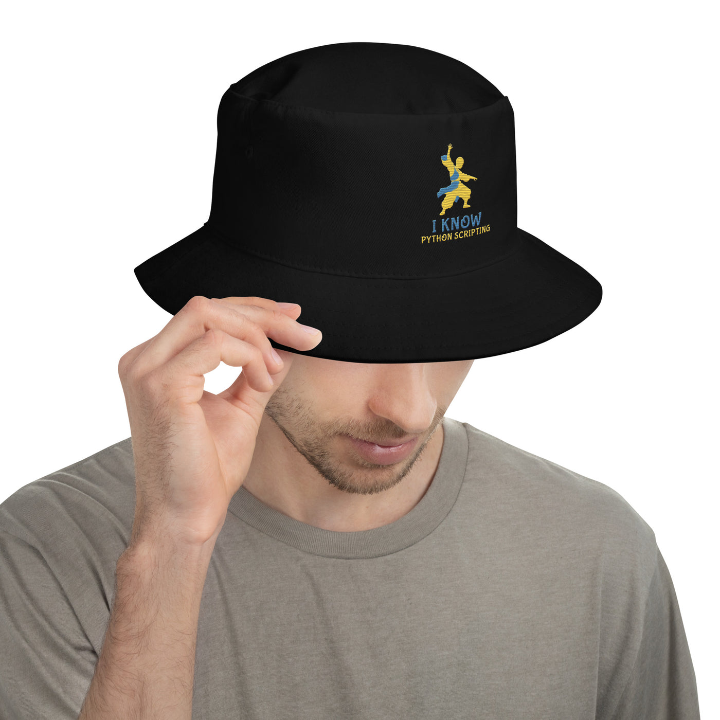 I Know Python Scripting - Bucket Hat