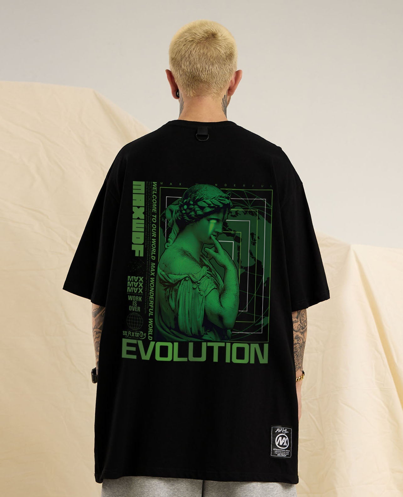 Weeping Statue Tee by MyHackerTech