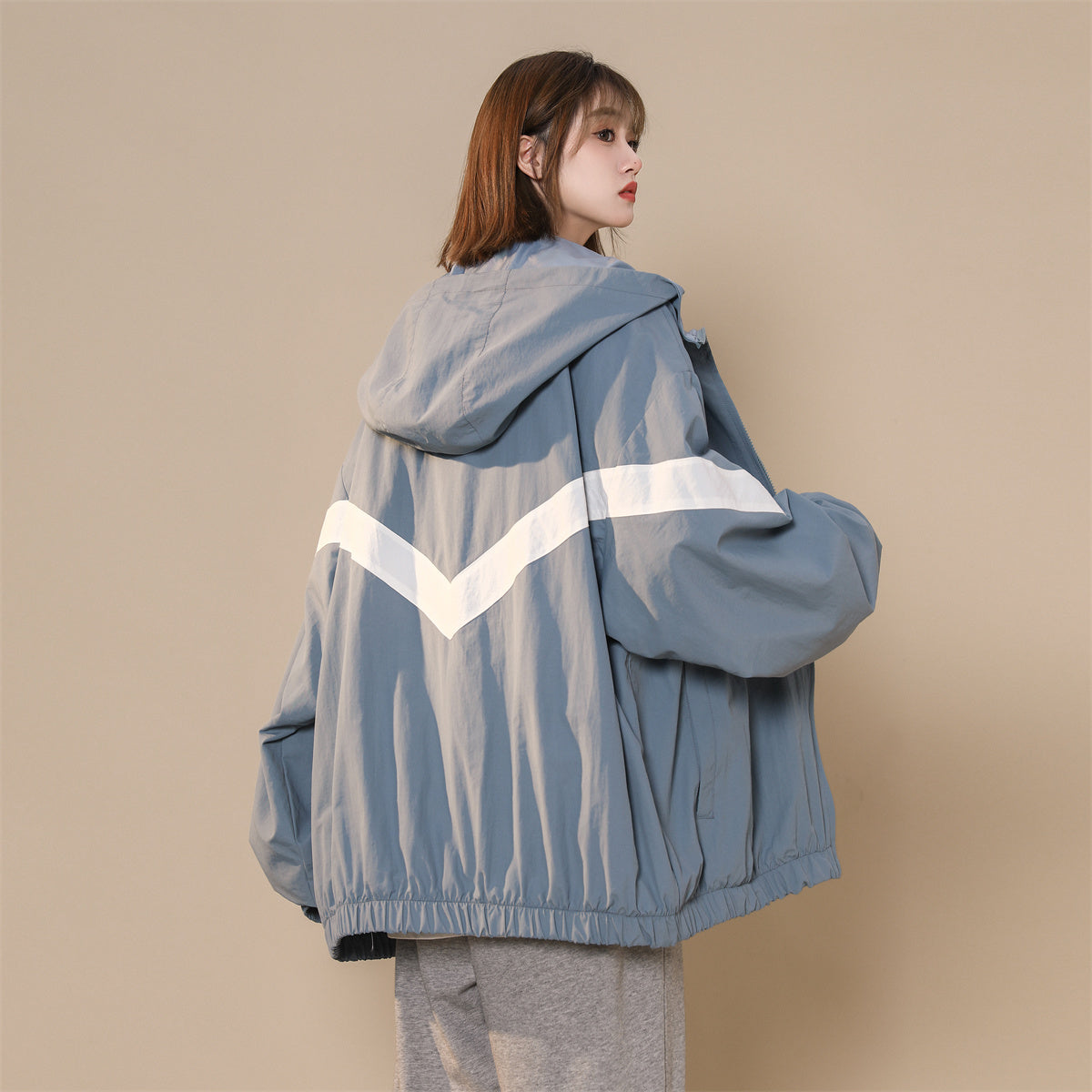Women's Graduate Casual Windbreaker Jacket by MyHackerTech