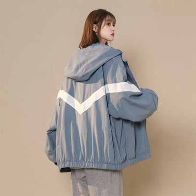 Women's Graduate Casual Windbreaker Jacket by MyHackerTech
