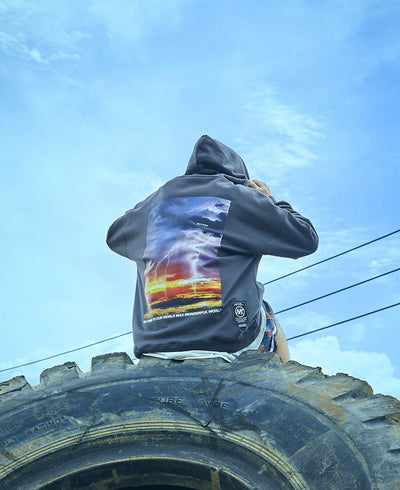 Thunderstorm Artwork Hoodie by MyHackerTech