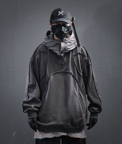 HiH56 Grey NX Hoodie by MyHackerTech