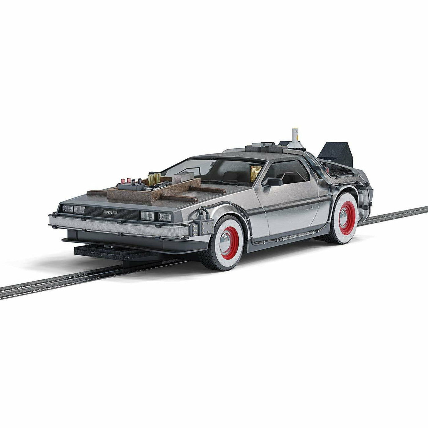 Scalextric Back to the Future Part III 1:32 scale DeLorean Slot Car by MyHackerTech