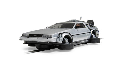 Scalextric Back to the Future Part II 1:32 scale Flying DeLorean Time Machine Slot Car by MyHackerTech