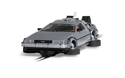 Scalextric Back to the Future Part II 1:32 scale Flying DeLorean Time Machine Slot Car by MyHackerTech