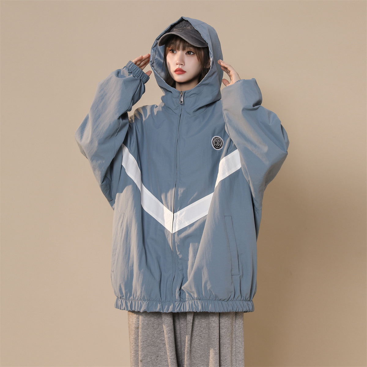 Women's Graduate Casual Windbreaker Jacket by MyHackerTech