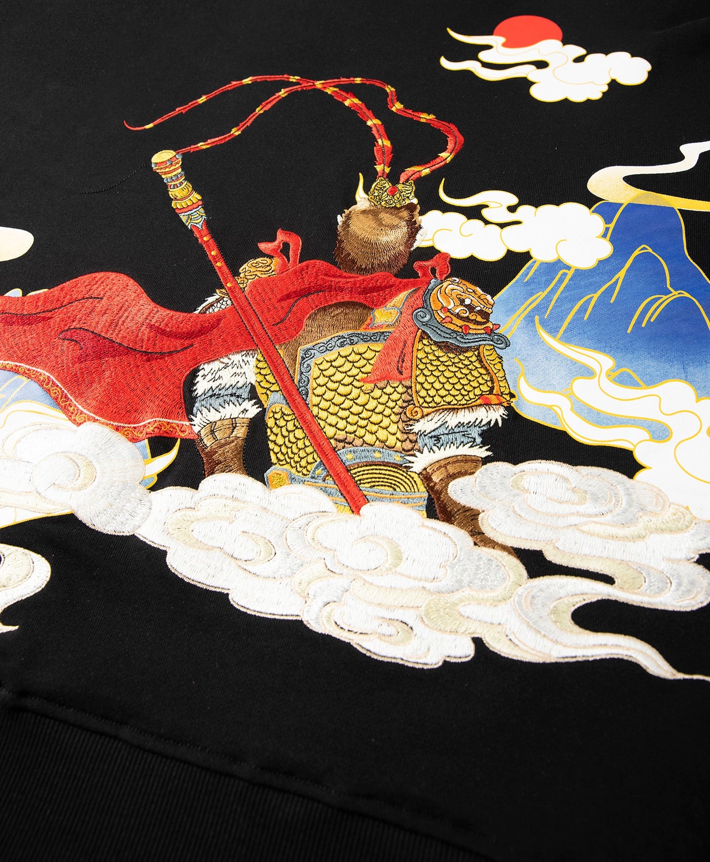 Monkey King Embroidery Hoodie by MyHackerTech
