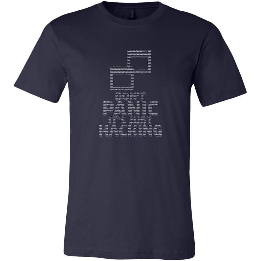 Don't panic it's just hacking - Canvas Mens Shirt by MyHackerTech