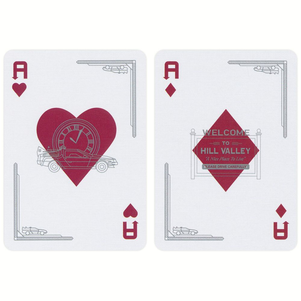 Bicycle® Back to the Future Playing Cards by MyHackerTech